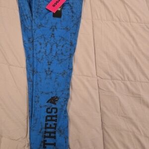 NFL Blue Panthers Leggings